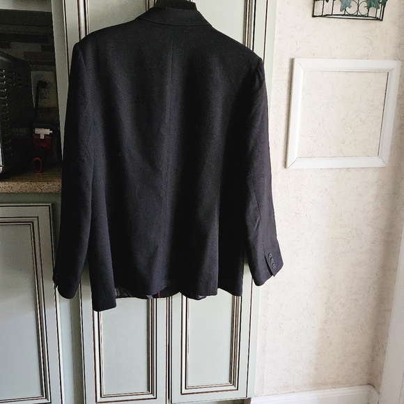 Talbots women’s black single breasted career wear blazer. size 20 - Picture 11 of 13